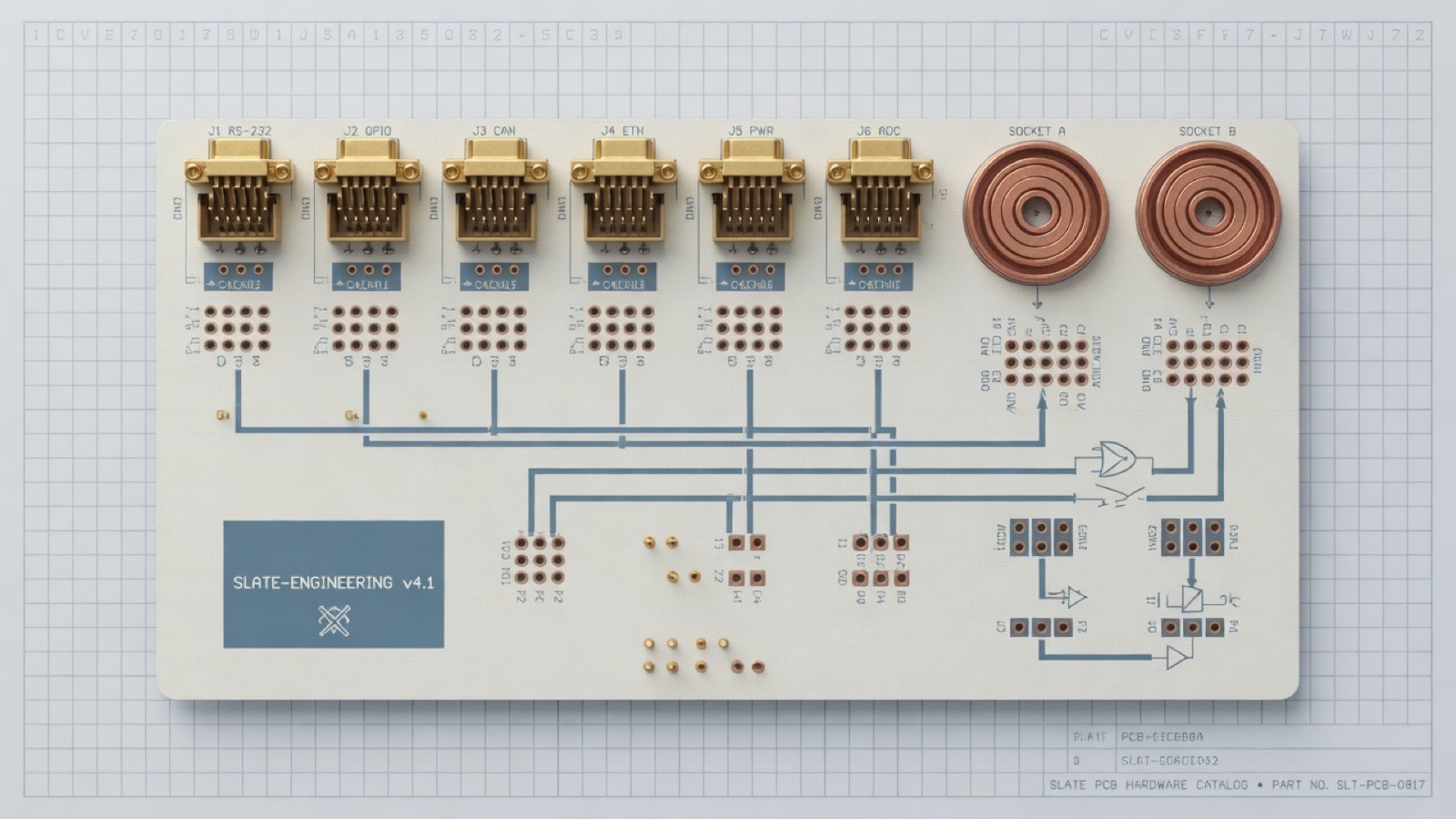 Port board schematic